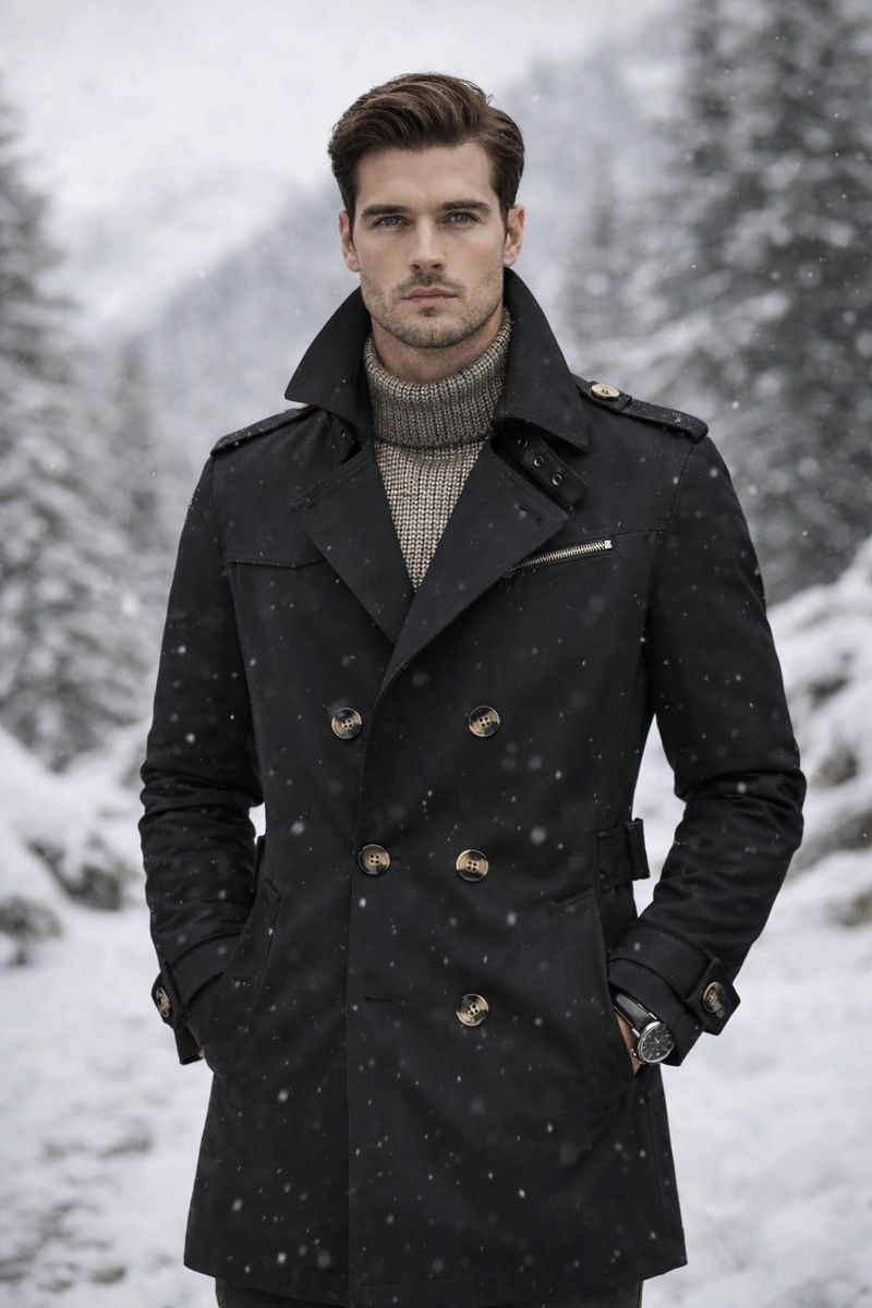 Tessa Vionne™ – Abrigo Clásico de Hombre