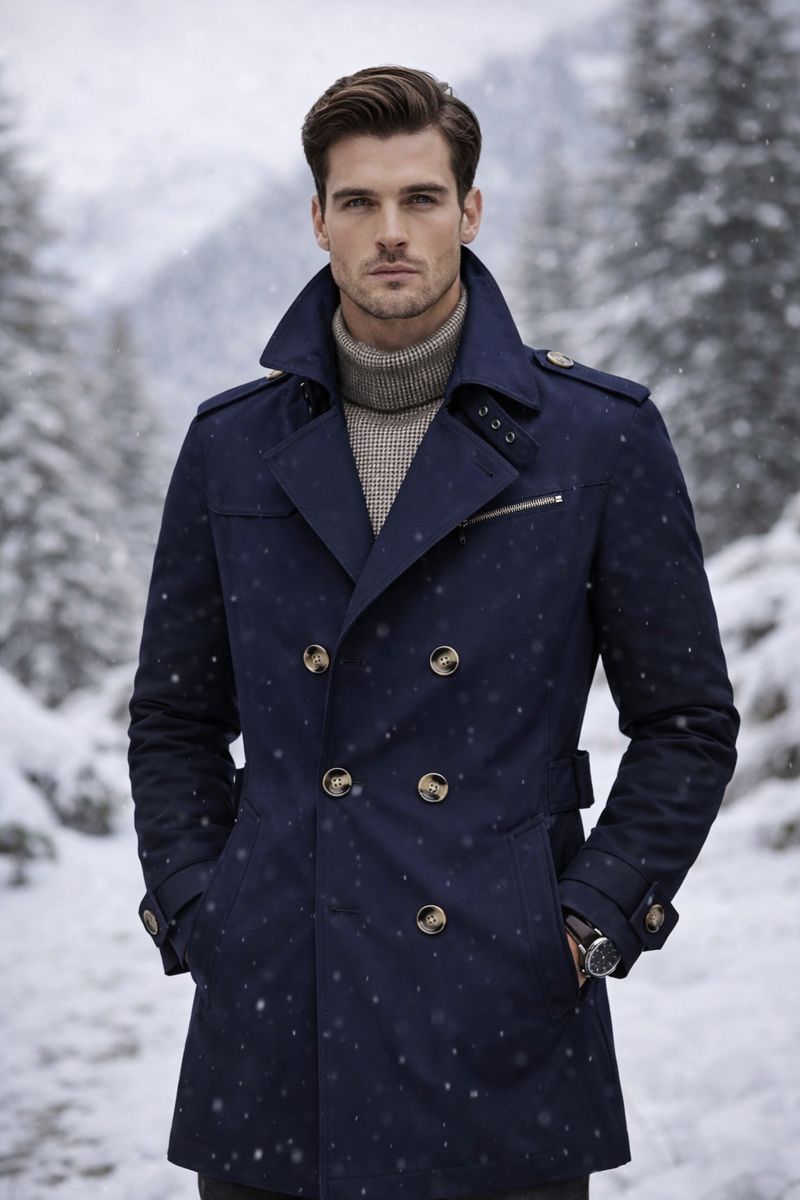 Tessa Vionne™ – Abrigo Clásico de Hombre