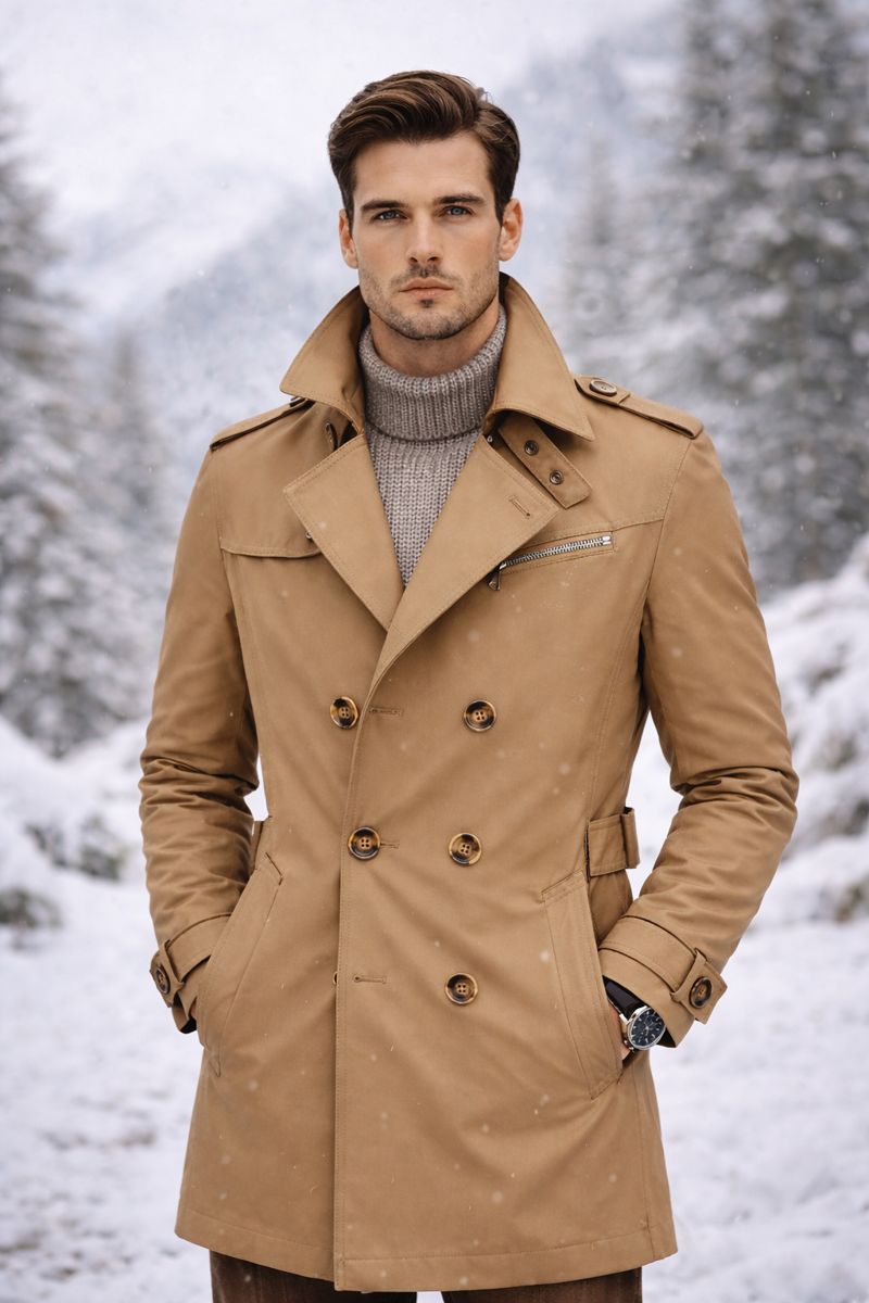 Tessa Vionne™ – Abrigo Clásico de Hombre