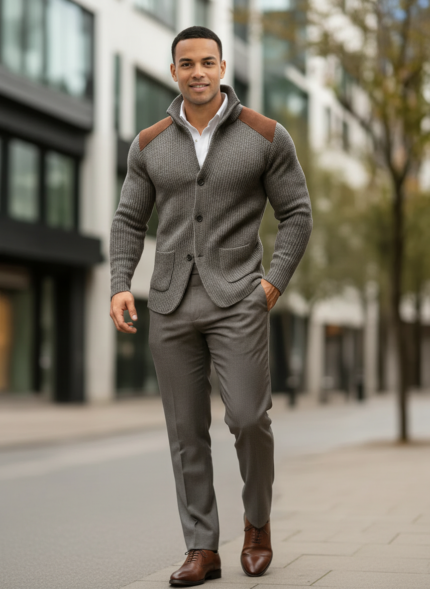 Argila Sevilla | Tessa Vionne | Blazer de punto texturizado